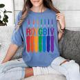 Rainbow Roygbiv Kids Artist Costume Art Teacher Women's Comfort Colors T-Shirt Blue Jean Rainbow Roygbiv Kids Artist Costume Art Teacher Women's Comfort Colors T-Shirt Blue Jean