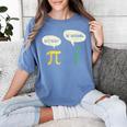 Get Real Be Rational Shirt Pi Math Teacher Geek Women's Comfort Colors T-Shirt Blue Jean