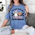 Retro You Can't Scare Me I Teach 5th Grade Teacher Halloween Women's Comfort Colors T-Shirt Blue Jean Retro You Can't Scare Me I Teach 5th Grade Teacher Halloween Women's Comfort Colors T-Shirt Blue Jean