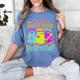 Retro Are You Falloween Direction Teacher Spooky Halloween Women's Comfort Colors T-Shirt Blue Jean Retro Are You Falloween Direction Teacher Spooky Halloween Women's Comfort Colors T-Shirt Blue Jean