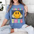 You Got This Retro Smile Motivational Testing Day Teacher Women's Comfort Colors T-Shirt Blue Jean You Got This Retro Smile Motivational Testing Day Teacher Women's Comfort Colors T-Shirt Blue Jean