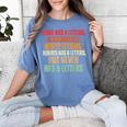 Riddle Wordplay Joke For Grammar Nerds And Teachers Women's Comfort Colors T-Shirt Blue Jean Riddle Wordplay Joke For Grammar Nerds And Teachers Women's Comfort Colors T-Shirt Blue Jean