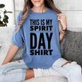 School Teacher Spirit Day Costume For Men Women Women's Comfort Colors T-Shirt Blue Jean School Teacher Spirit Day Costume For Men Women Women's Comfort Colors T-Shirt Blue Jean