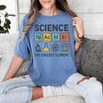 Science Teacher Periodic Table Jokes Chemistry Pun Women's Comfort Colors T-Shirt Blue Jean