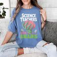 Science Teachers Love Brains Shirt Men Women Halloween Women's Comfort Colors T-Shirt Blue Jean Science Teachers Love Brains Shirt Men Women Halloween Women's Comfort Colors T-Shirt Blue Jean