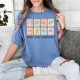 Basic Sign Language Speech Pathology Aac Sped Teacher Women's Comfort Colors T-Shirt Blue Jean