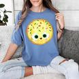 The Smart Cookie Good Egg Teacher Halloween Costume Food Women's Comfort Colors T-Shirt Blue Jean The Smart Cookie Good Egg Teacher Halloween Costume Food Women's Comfort Colors T-Shirt Blue Jean