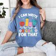 Special Education i Can Write a Goal For That Sped Teacher Women's Comfort Colors T-Shirt Blue Jean Special Education i Can Write a Goal For That Sped Teacher Women's Comfort Colors T-Shirt Blue Jean