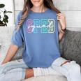 SPED Squad Team SPED Teacher Special Education Teacher Women's Comfort Colors T-Shirt Blue Jean
