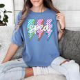 SPED Teacher Squad Lightning Bolt Special Education Women's Comfort Colors T-Shirt Blue Jean SPED Teacher Squad Lightning Bolt Special Education Women's Comfort Colors T-Shirt Blue Jean