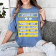 Spelling Bee Halloween Teachers Bee Spelling Competition Women's Comfort Colors T-Shirt Blue Jean Spelling Bee Halloween Teachers Bee Spelling Competition Women's Comfort Colors T-Shirt Blue Jean