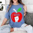 I Stand With Teachers Tshirt Women's Comfort Colors T-Shirt Blue Jean I Stand With Teachers Tshirt Women's Comfort Colors T-Shirt Blue Jean