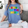 Star Of The Week Cheerful Recognition Student Teachers Class Men Women Kids Women's Comfort Colors T-Shirt Blue Jean