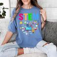 STEM Science Technology Engineering Math Teacher Women's Comfort Colors T-Shirt Blue Jean STEM Science Technology Engineering Math Teacher Women's Comfort Colors T-Shirt Blue Jean