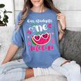 Our Students Are One In A Melon Teacher Watermelon Summer Women's Comfort Colors T-Shirt Blue Jean Our Students Are One In A Melon Teacher Watermelon Summer Women's Comfort Colors T-Shirt Blue Jean