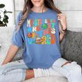 My Students Are Out Of This World Space Groovy Teacher Women's Comfort Colors T-Shirt Blue Jean My Students Are Out Of This World Space Groovy Teacher Women's Comfort Colors T-Shirt Blue Jean