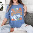 Be Like Subtraction Make A Difference Teacher Student Math Women's Comfort Colors T-Shirt Blue Jean Be Like Subtraction Make A Difference Teacher Student Math Women's Comfort Colors T-Shirt Blue Jean