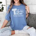 T Is For Teacher And Tacos For Teacher & Tacos Lovers Men Women Girls Kids Women's Comfort Colors T-Shirt Blue Jean