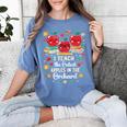 I Teach The Cutest Apples In The Orchard Cute Fall Teacher Women's Comfort Colors T-Shirt Blue Jean I Teach The Cutest Apples In The Orchard Cute Fall Teacher Women's Comfort Colors T-Shirt Blue Jean