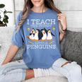 I Teach The Cutest Little Penguins Cute School Teacher Tee Women's Comfort Colors T-Shirt Blue Jean I Teach The Cutest Little Penguins Cute School Teacher Tee Women's Comfort Colors T-Shirt Blue Jean