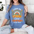 I Teach The Cutest Pumpkins In The Patch Teacher Halloween Women's Comfort Colors T-Shirt Blue Jean I Teach The Cutest Pumpkins In The Patch Teacher Halloween Women's Comfort Colors T-Shirt Blue Jean