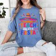 Teach Like It'S A Fiesta Teachers Sombrero Cinco De Mayo Women's Comfort Colors T-Shirt Blue Jean Teach Like It'S A Fiesta Teachers Sombrero Cinco De Mayo Women's Comfort Colors T-Shirt Blue Jean