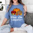 Teach Love Inspire Autumn Fall Plaid Leopard Pumpkin Teacher For Men Women Kids Women's Comfort Colors T-Shirt Blue Jean Teach Love Inspire Autumn Fall Plaid Leopard Pumpkin Teacher For Men Women Kids Women's Comfort Colors T-Shirt Blue Jean