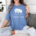 Teacher Bear For Educators Teacher Appreciation Women's Comfort Colors T-Shirt Blue Jean Teacher Bear For Educators Teacher Appreciation Women's Comfort Colors T-Shirt Blue Jean