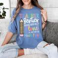 Teacher Besties Because Going Crazy Alone Is Not As Much Fun Women's Comfort Colors T-Shirt Blue Jean Teacher Besties Because Going Crazy Alone Is Not As Much Fun Women's Comfort Colors T-Shirt Blue Jean