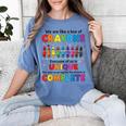 Teacher We Are Like a Box Of Crayons Back To School Women's Comfort Colors T-Shirt Blue Jean Teacher We Are Like a Box Of Crayons Back To School Women's Comfort Colors T-Shirt Blue Jean