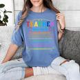 Teacher Definition Teaching School Teacher Women's Comfort Colors T-Shirt Blue Jean Teacher Definition Teaching School Teacher Women's Comfort Colors T-Shirt Blue Jean