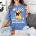Teacher My Dog Ate My Lesson Plans School Staff Women's Comfort Colors T-Shirt Blue Jean Teacher My Dog Ate My Lesson Plans School Staff Women's Comfort Colors T-Shirt Blue Jean