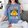 In My Teacher Era Retro Back To School Teacher Student Women's Comfort Colors T-Shirt Blue Jean In My Teacher Era Retro Back To School Teacher Student Women's Comfort Colors T-Shirt Blue Jean