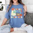 Teacher Halloween Cute Booooks Ghost Read More Books Women's Comfort Colors T-Shirt Blue Jean Teacher Halloween Cute Booooks Ghost Read More Books Women's Comfort Colors T-Shirt Blue Jean