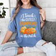 Teacher Halloween Pre-K Teacher Kindergarten Cutest Pumpkins Women's Comfort Colors T-Shirt Blue Jean Teacher Halloween Pre-K Teacher Kindergarten Cutest Pumpkins Women's Comfort Colors T-Shirt Blue Jean