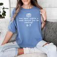 Teacher Haunted By 6-7 Halloween 6 7 Reading Book 67 Women's Comfort Colors T-Shirt Blue Jean