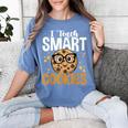 Teacher I Teach Smart Cookies Nerd Women's Comfort Colors T-Shirt Blue Jean Teacher I Teach Smart Cookies Nerd Women's Comfort Colors T-Shirt Blue Jean