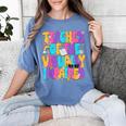 Teacher Of The Visually Impaired Blindness Awareness Women's Comfort Colors T-Shirt Blue Jean
