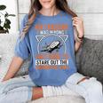 My Teacher Was Wrong I Get Paid To Stare Out The Window Women's Comfort Colors T-Shirt Blue Jean My Teacher Was Wrong I Get Paid To Stare Out The Window Women's Comfort Colors T-Shirt Blue Jean