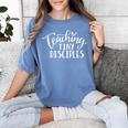 Teaching Tiny Disciples Christian Teacher Women's Comfort Colors T-Shirt Blue Jean Teaching Tiny Disciples Christian Teacher Women's Comfort Colors T-Shirt Blue Jean