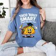 Test Day Teacher Shirt Motivational Testing Day Taco Testing Women's Comfort Colors T-Shirt Blue Jean
