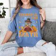 Thankful Math Turkey Teacher Happy Thanksgiving Women's Comfort Colors T-Shirt Blue Jean Thankful Math Turkey Teacher Happy Thanksgiving Women's Comfort Colors T-Shirt Blue Jean