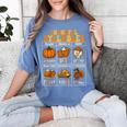 Thankful Syllables Teacher Thanksgiving Educational Kids Women's Comfort Colors T-Shirt Blue Jean Thankful Syllables Teacher Thanksgiving Educational Kids Women's Comfort Colors T-Shirt Blue Jean
