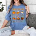Thankful Syllables Thanksgiving Phonics Reading Teacher Fall Women's Comfort Colors T-Shirt Blue Jean Thankful Syllables Thanksgiving Phonics Reading Teacher Fall Women's Comfort Colors T-Shirt Blue Jean