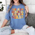 In My Thankful Teacher Era Autumn Thanksgiving Fall Season Women's Comfort Colors T-Shirt Blue Jean In My Thankful Teacher Era Autumn Thanksgiving Fall Season Women's Comfort Colors T-Shirt Blue Jean