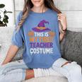This Is My Tired Teacher Costume Halloween Premium Tri-Blend Women's Comfort Colors T-Shirt Blue Jean This Is My Tired Teacher Costume Halloween Premium Tri-Blend Women's Comfort Colors T-Shirt Blue Jean