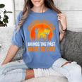 History Teacher Brings Past Back To Life Halloween Zombie Women's Comfort Colors T-Shirt Blue Jean