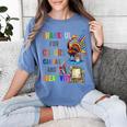 Turkey Thanksgiving Art Teacher Costume Tee For Artists Women's Comfort Colors T-Shirt Blue Jean