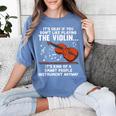 Violin Player Costume For Men Women Violin Teacher Violinist Women's Comfort Colors T-Shirt Blue Jean Violin Player Costume For Men Women Violin Teacher Violinist Women's Comfort Colors T-Shirt Blue Jean