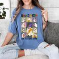 Women Halloween The Teacher Tour Ghosts Pencil Pumpkins Women's Comfort Colors T-Shirt Blue Jean Women Halloween The Teacher Tour Ghosts Pencil Pumpkins Women's Comfort Colors T-Shirt Blue Jean